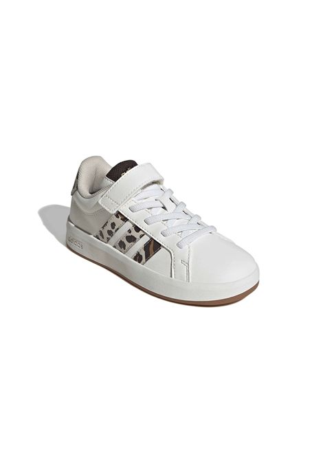 Scarpe Adidas Grand Court 3.0 Beige Animalier Bambini ADIDAS CORE | Sneakers | KJ4817-